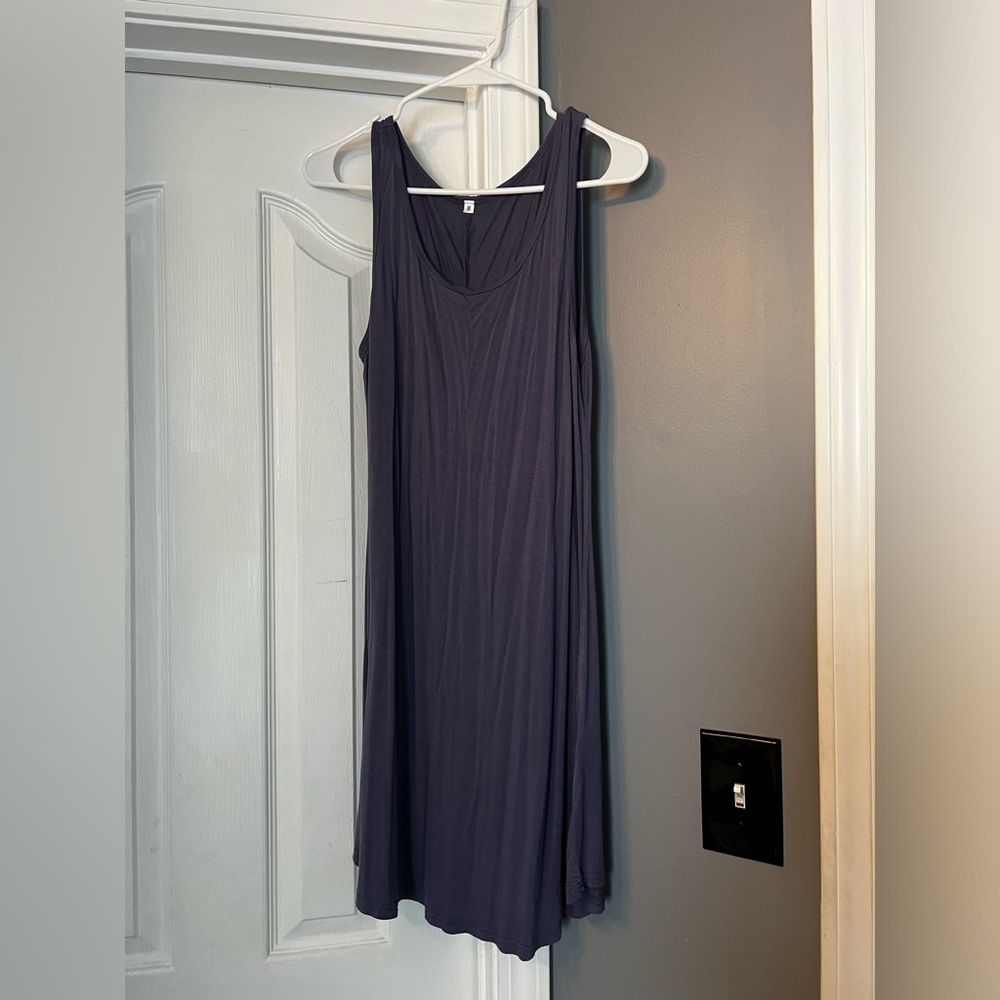 Purple tank dress size medium
